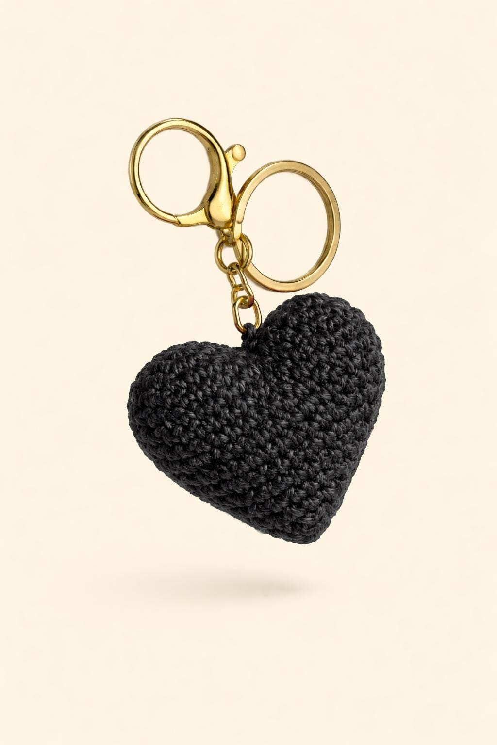 Heart Amigurumi Keychain / Keyring / Gift / Cute / Heart / Valentine's Day