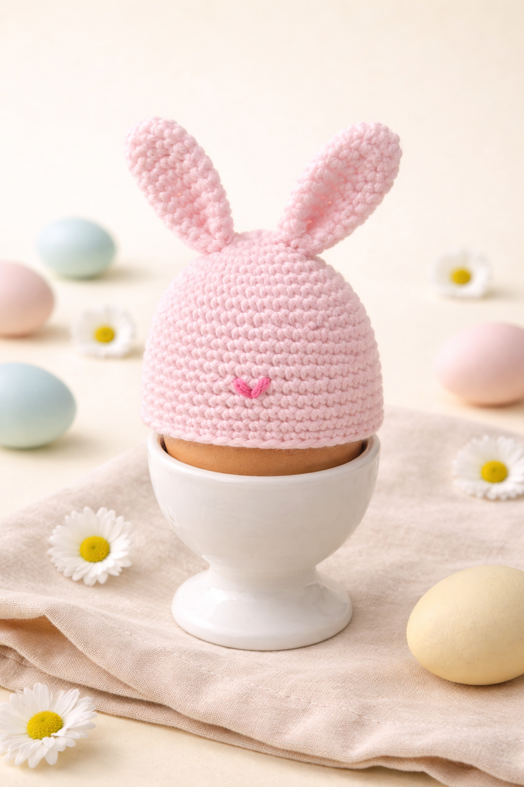 gehäkelter Eierwärmer / Eierwärmer / Ostern / Frühlings