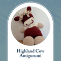Highland Cow Amigurumi / Cow / Cute cow / Amigurumi