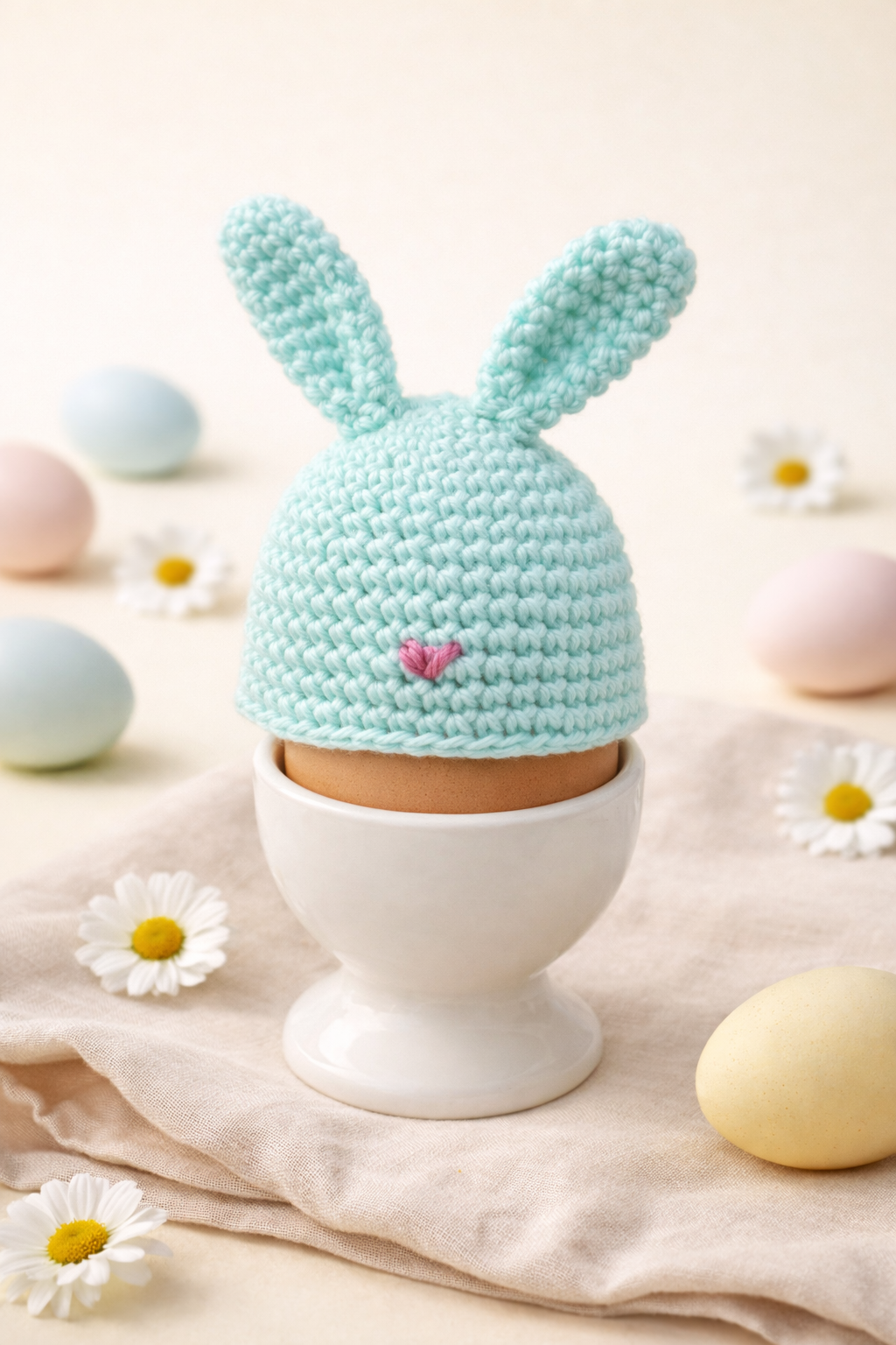 gehäkelter Eierwärmer / Eierwärmer / Ostern / Frühlings