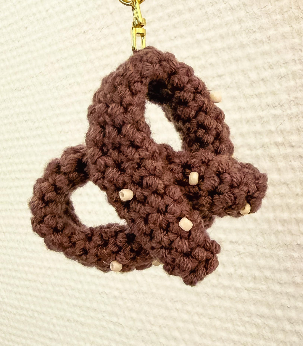 Brezeln-Amigurumi-Schlüsselanhänger / Schlüsselanhänger / Häkel-Schlüsselanhänger / Geschenk / Niedlich / Brezeln