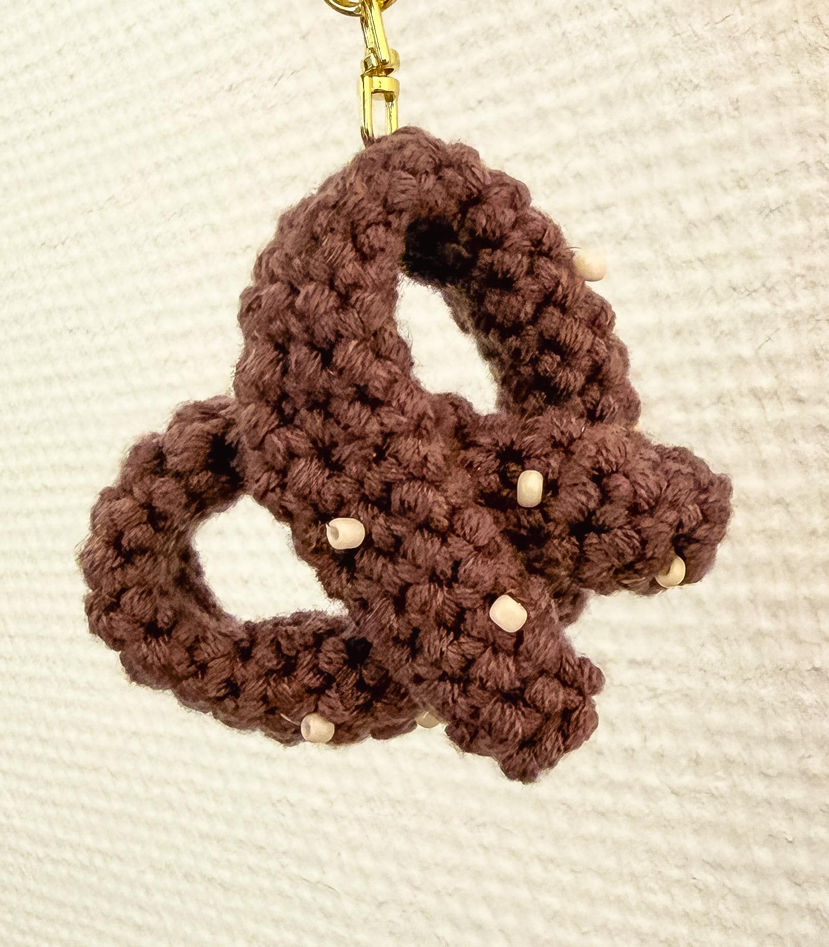 Brezeln-Amigurumi-Schlüsselanhänger / Schlüsselanhänger / Häkel-Schlüsselanhänger / Geschenk / Niedlich / Brezeln